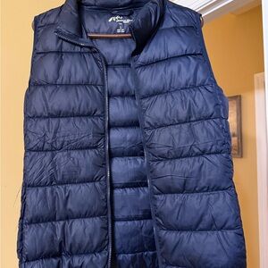 Navy Puffer Vest